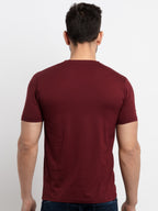 Mens Printed Round Neck T-Shirt