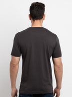 Mens Printed Round Neck T-Shirt