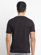 Mens Regular Fit Round Neck Printed T-Shirt