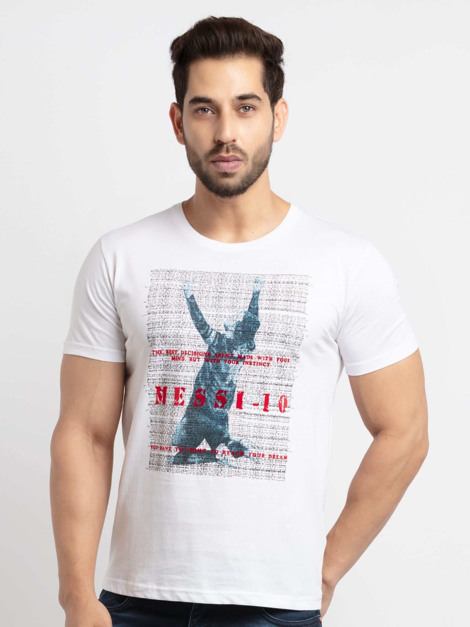 Status Quo |Printed Round Neck T-shirt - S, M, L, XL, XXL