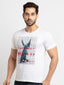 Mens Printed Round Neck T-Shirt