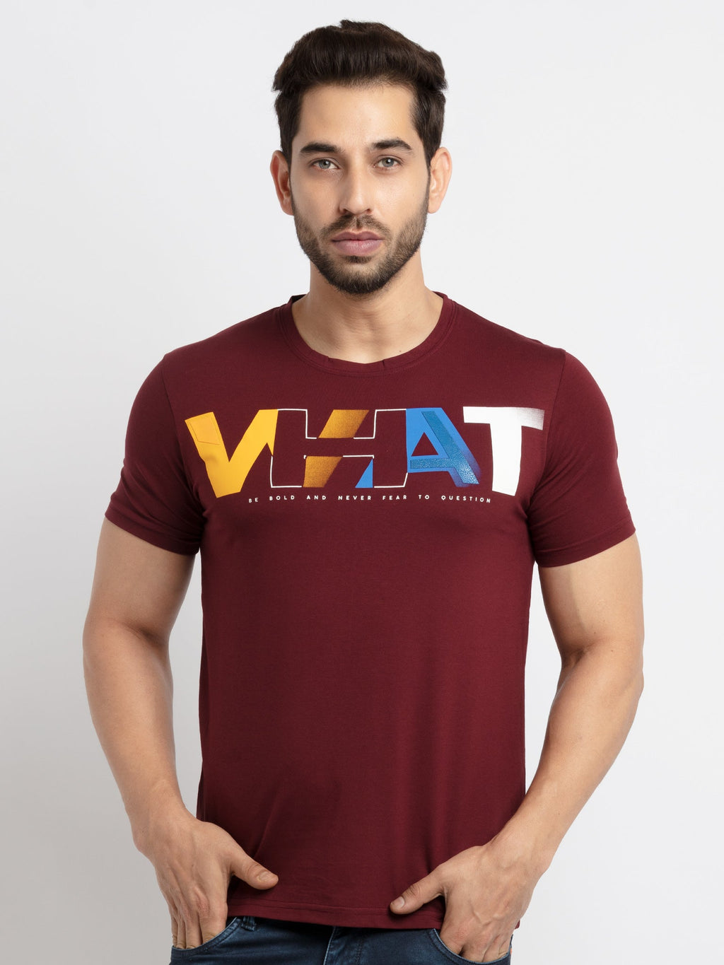 Status Quo |Printed Round Neck T-shirt - S, M, L, XL, XXL