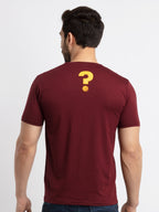 Mens Printed Round Neck T-Shirt