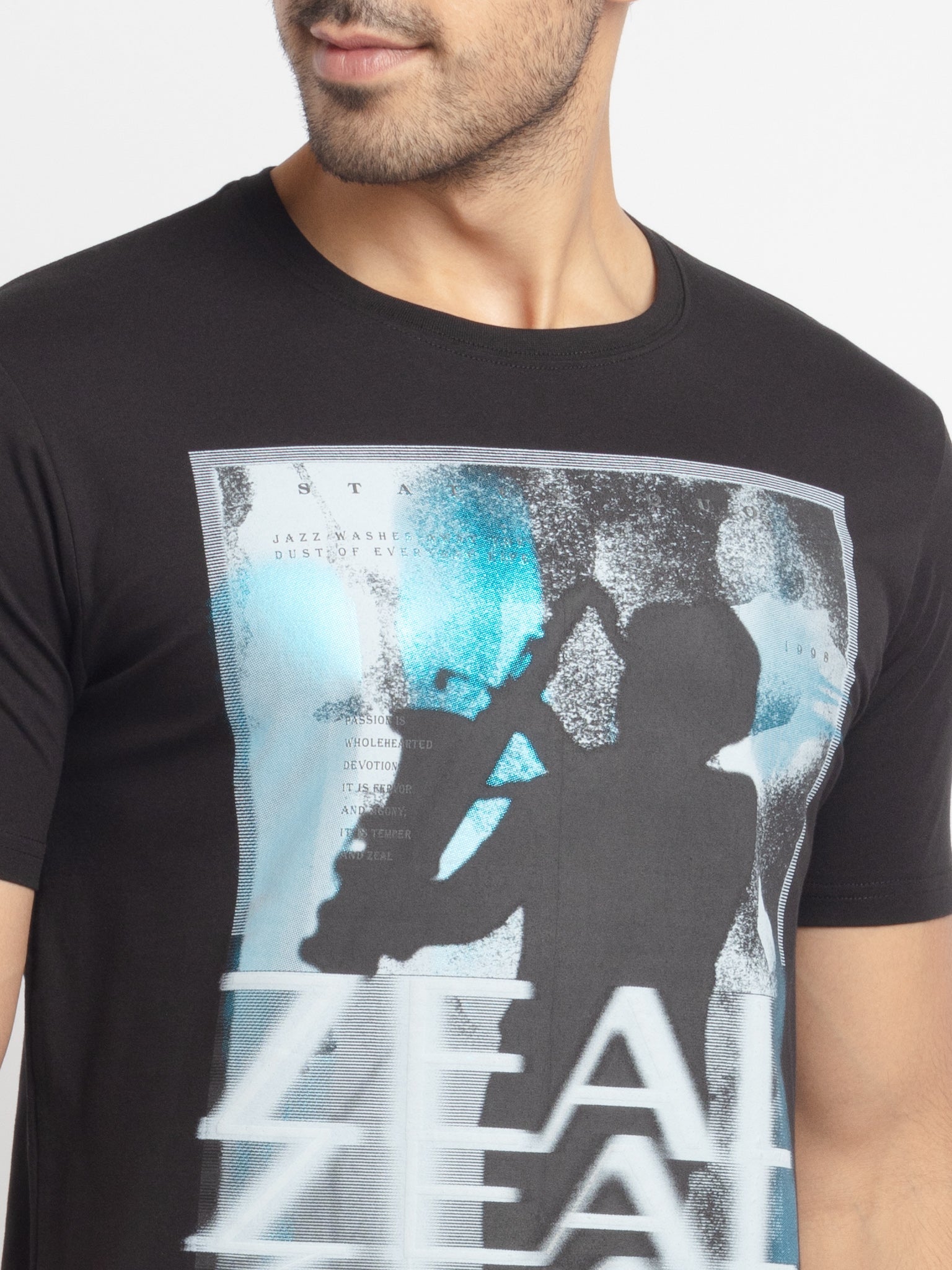 Mens Regular Fit Printed T-Shirt