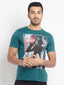 Status Quo |Printed Regular Fit Round Neck T-shirt - 3XL, 4XL, 5XL