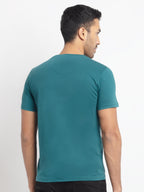 Mens Regular Fit Round Neck Printed T-Shirt