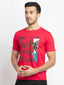 Mens Regular Fit Printed T-Shirt