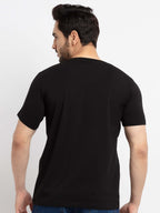 Mens Printed Round Neck T-Shirt