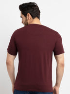 Mens Printed Round Neck T-Shirt