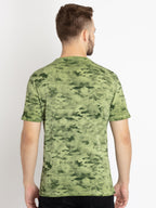 Mens Printed Round Neck T-shirt