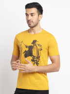 Mens Regular Fit Printed T-Shirt