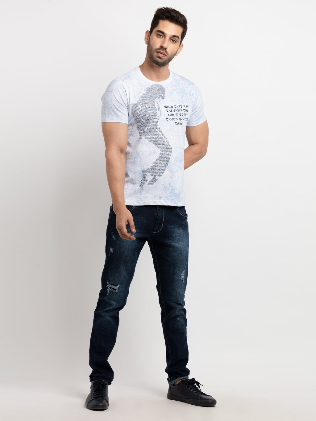Mens Round Neck Tshirt
