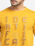 Mens Printed Round Neck T-Shirt