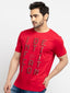 Mens Printed Round Neck T-Shirt