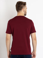 Mens Printed Round Neck T-shirt