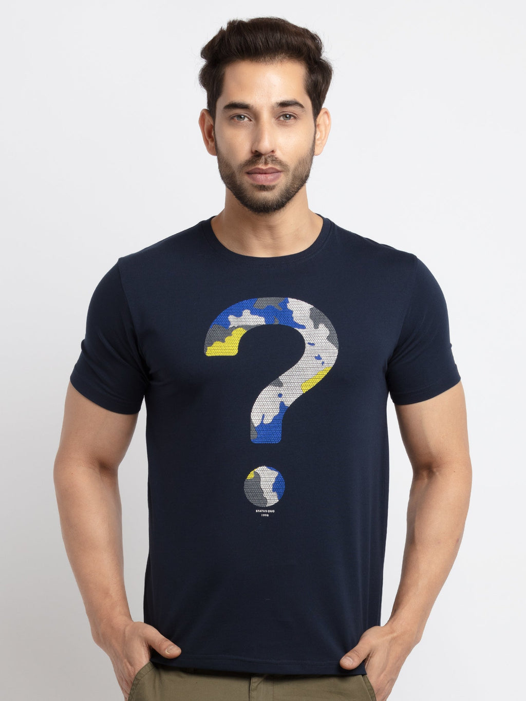 Status Quo |Printed Round Neck T-shirt - S, M, L, XL, XXL