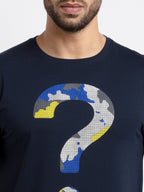 Mens Printed Round Neck T-Shirt