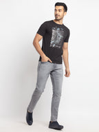 Mens Regular Fit Printed T-Shirt