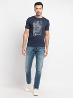 Mens Regular Fit Printed T-Shirt
