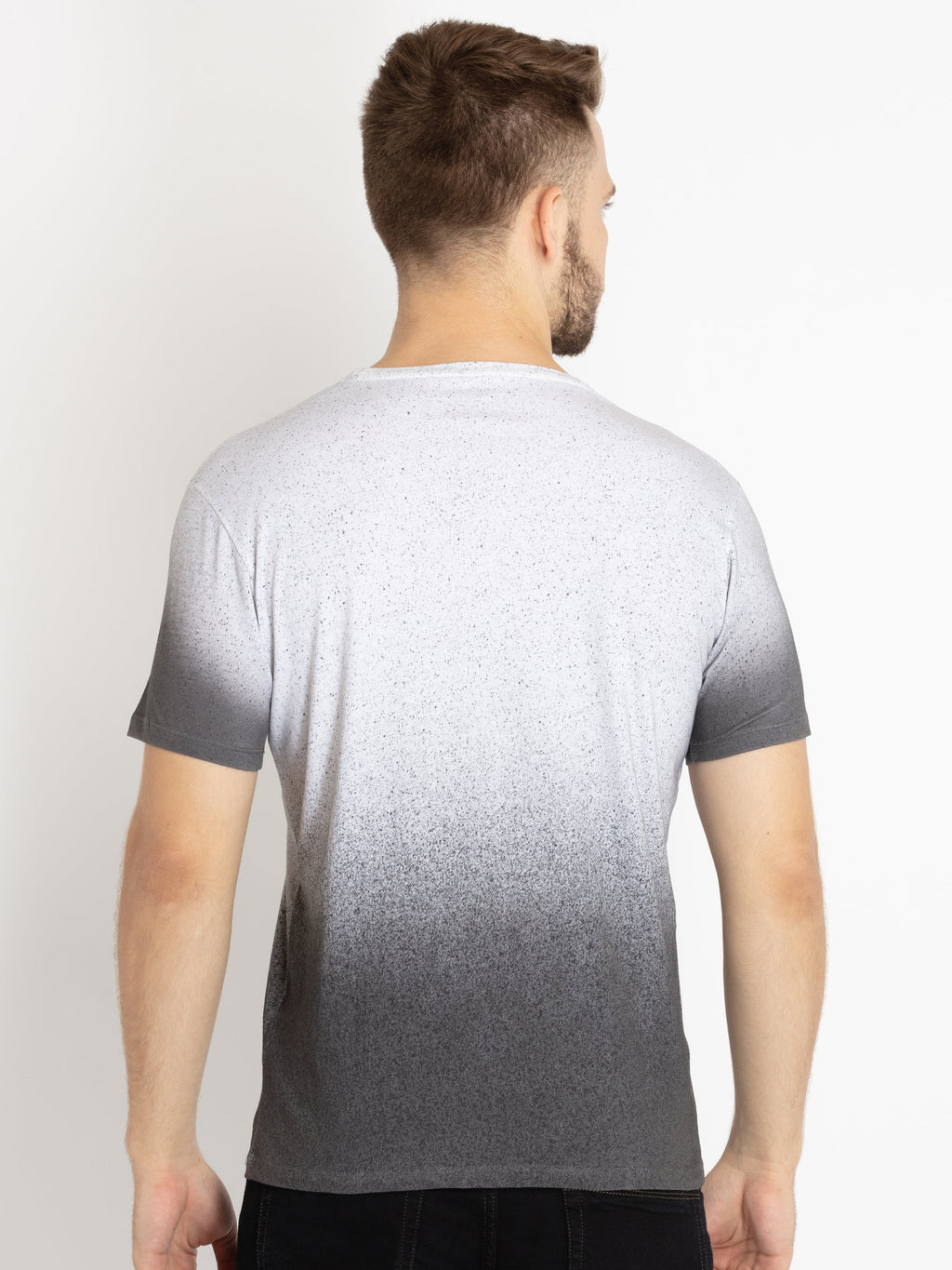 Mens Printed Round Neck T-shirt