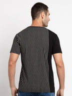 Mens Printed Round Neck T-Shirt