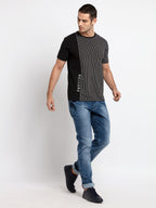 Mens Printed Round Neck T-Shirt