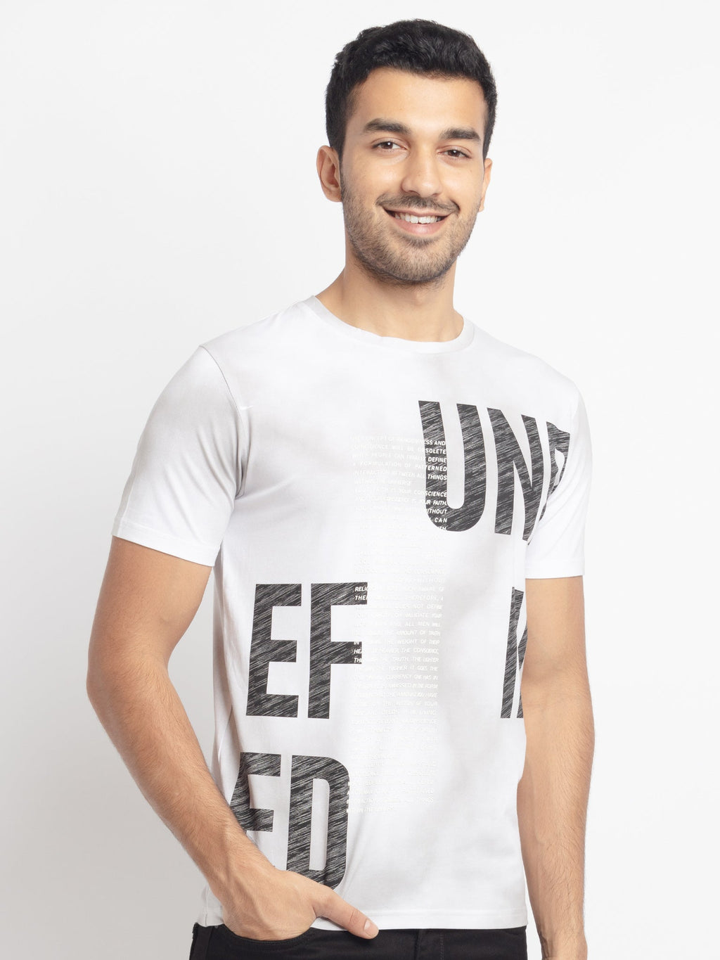 Mens Regular Fit Printed T-Shirt