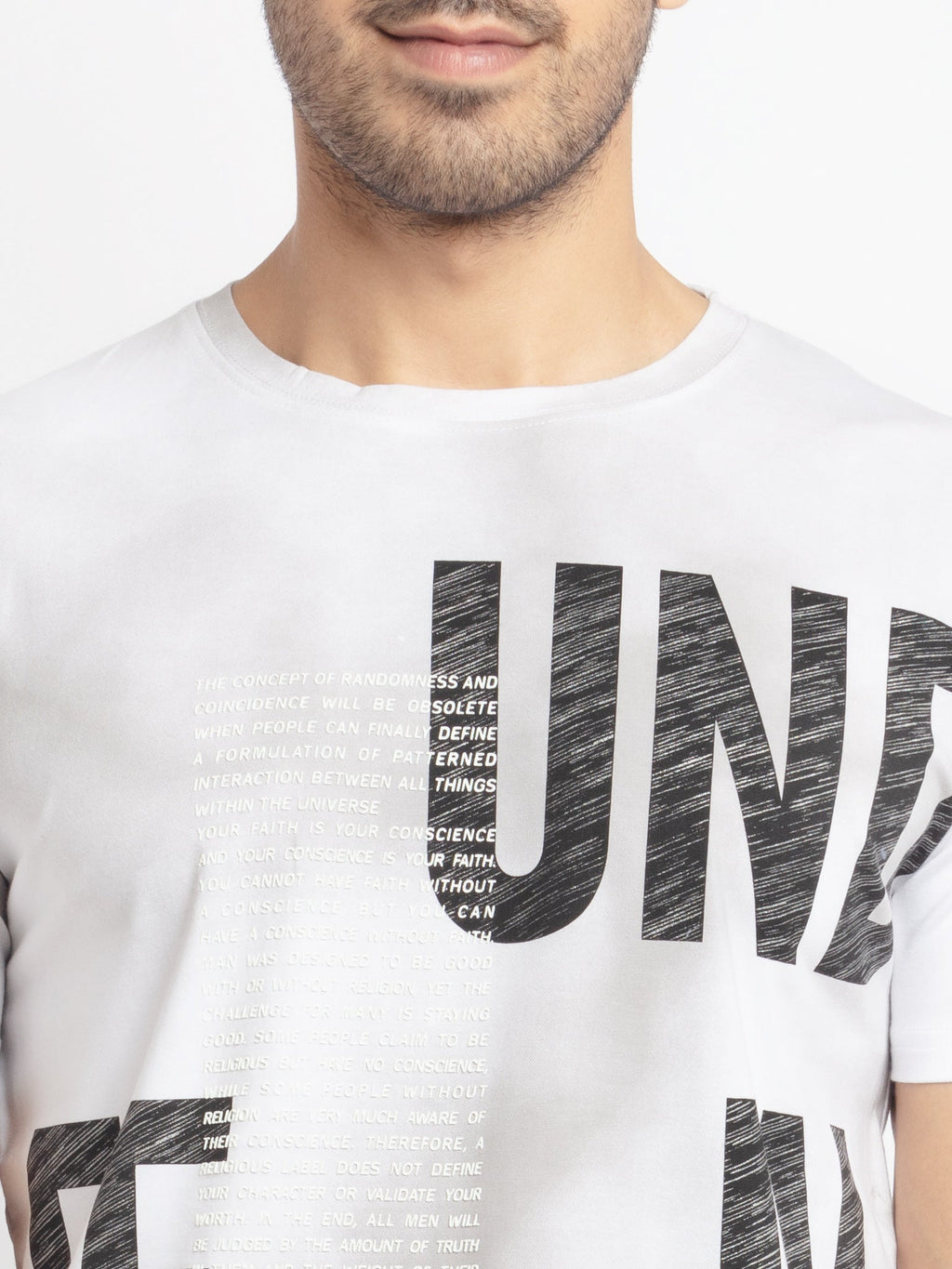 Mens Regular Fit Printed T-Shirt