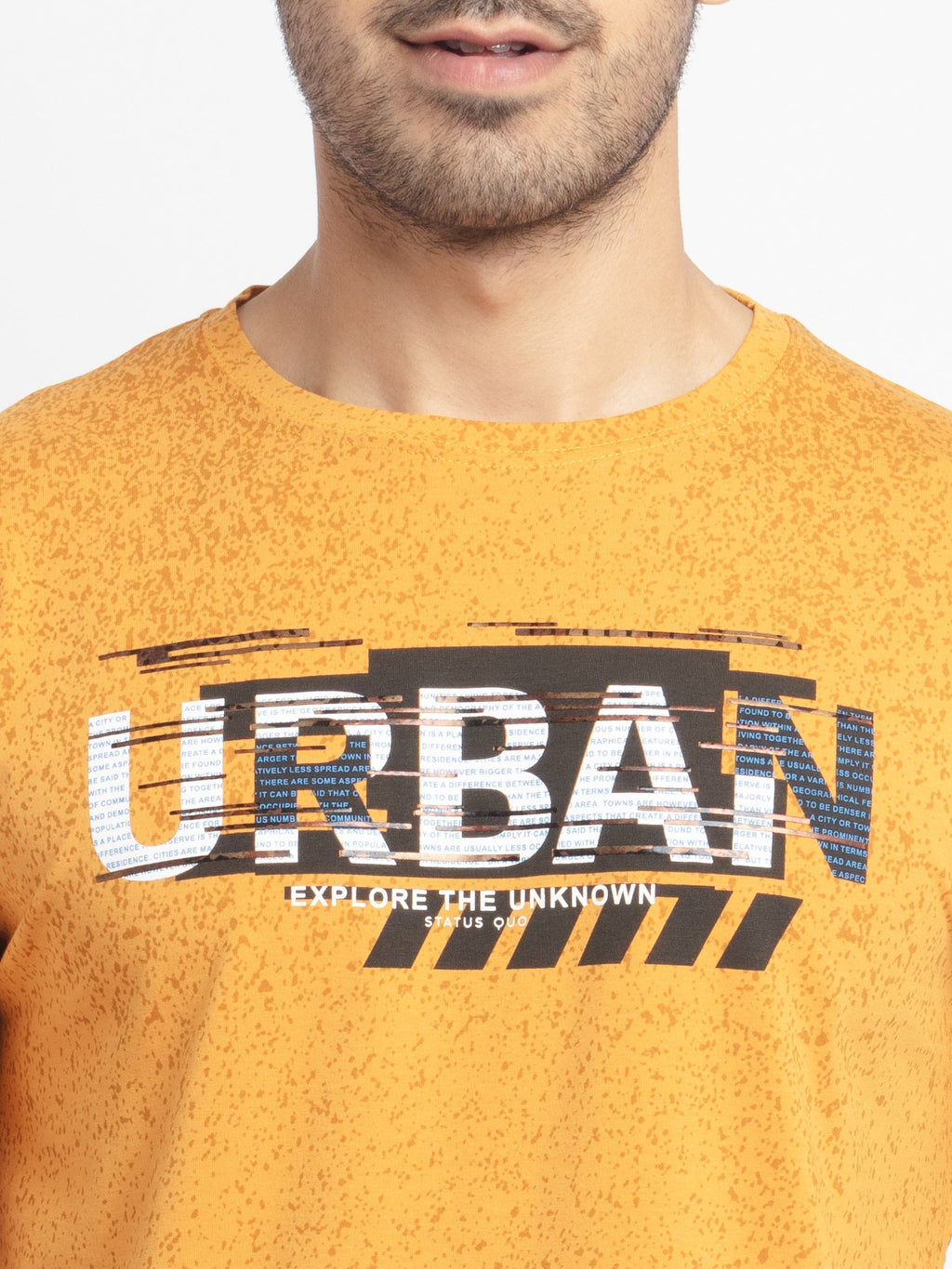 Mens Regular Fit Printed T-Shirt
