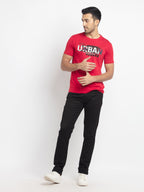 Mens Regular Fit Printed T-Shirt