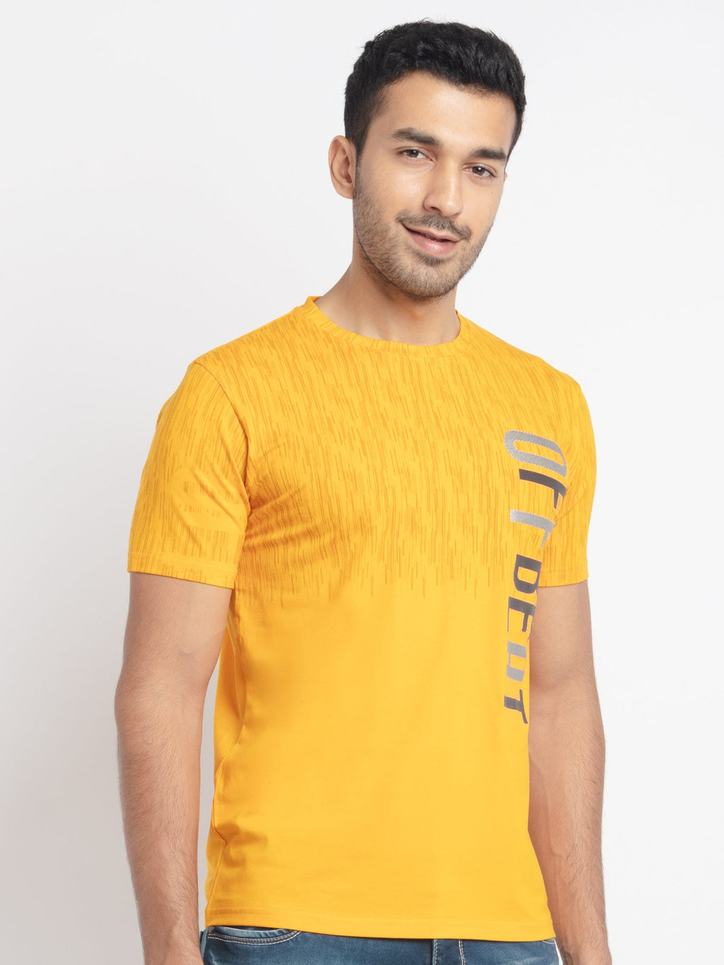 Mens Regular Fit Printed T-Shirt