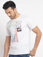 Mens Regular Fit Printed T-Shirt