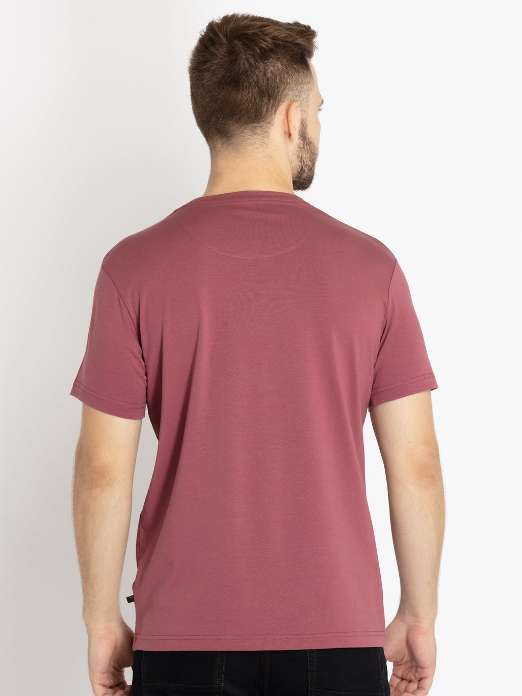 Mens Printed Round Neck T-shirt