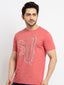 Mens Printed Round Neck T-Shirt