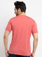 Mens Printed Round Neck T-Shirt