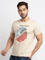 Mens Printed Round Neck T-Shirt