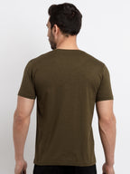 Mens Printed Round Neck T-Shirt