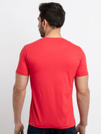 Mens Printed Round Neck T-Shirt
