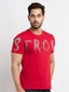 Mens Printed Round Neck T-Shirt