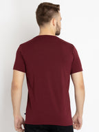 Mens Printed Round Neck T-shirt