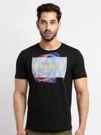 Status Quo |Printed Round Neck T-shirt - 3XL, 4XL, 5XL