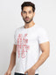 Mens Printed Round Neck T-Shirt