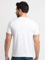 Mens Printed Round Neck T-Shirt