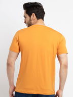 Mens Printed Round Neck T-Shirt