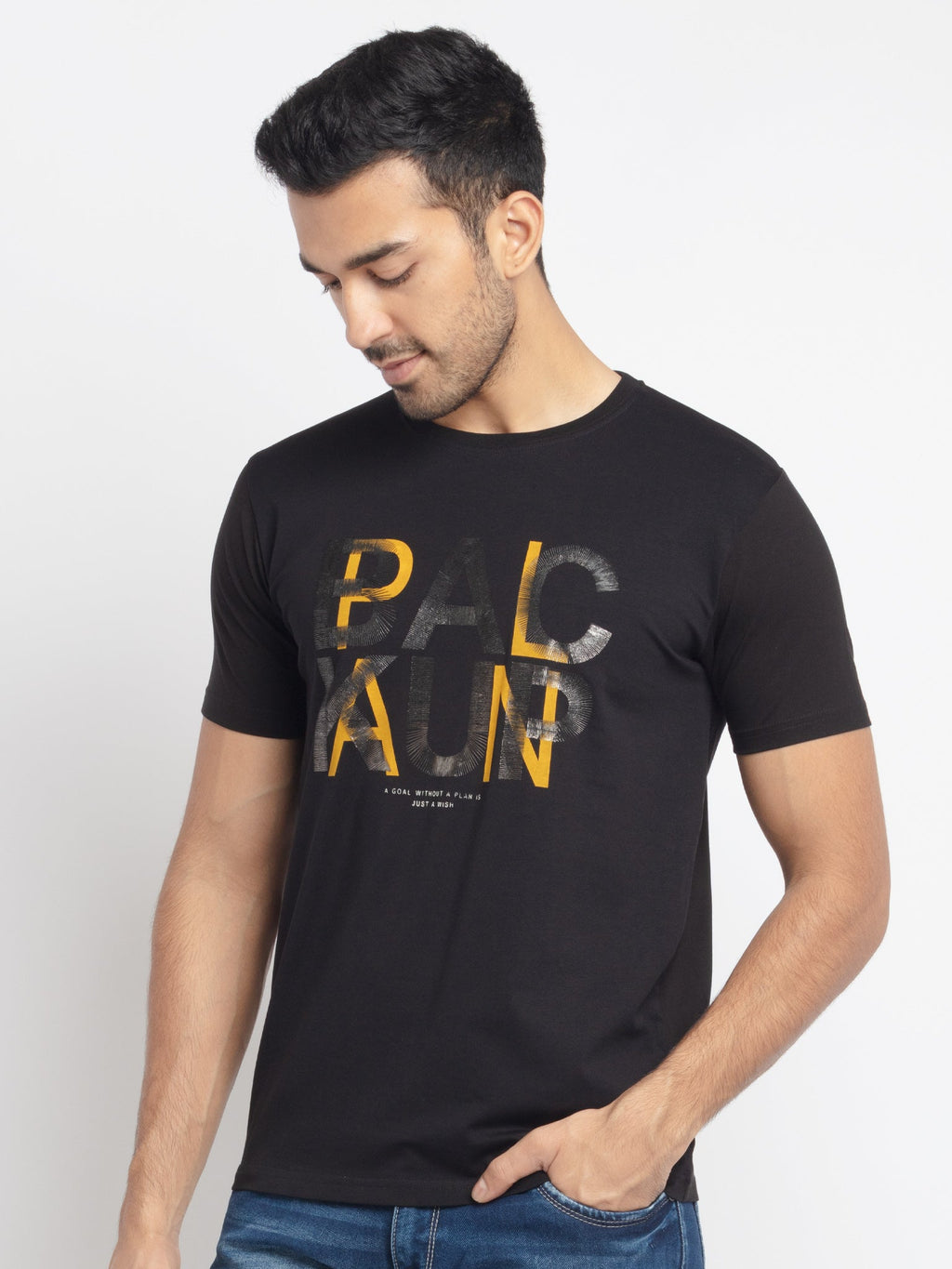 Mens Regular Fit Printed T-Shirt