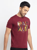 Mens Regular Fit Printed T-Shirt