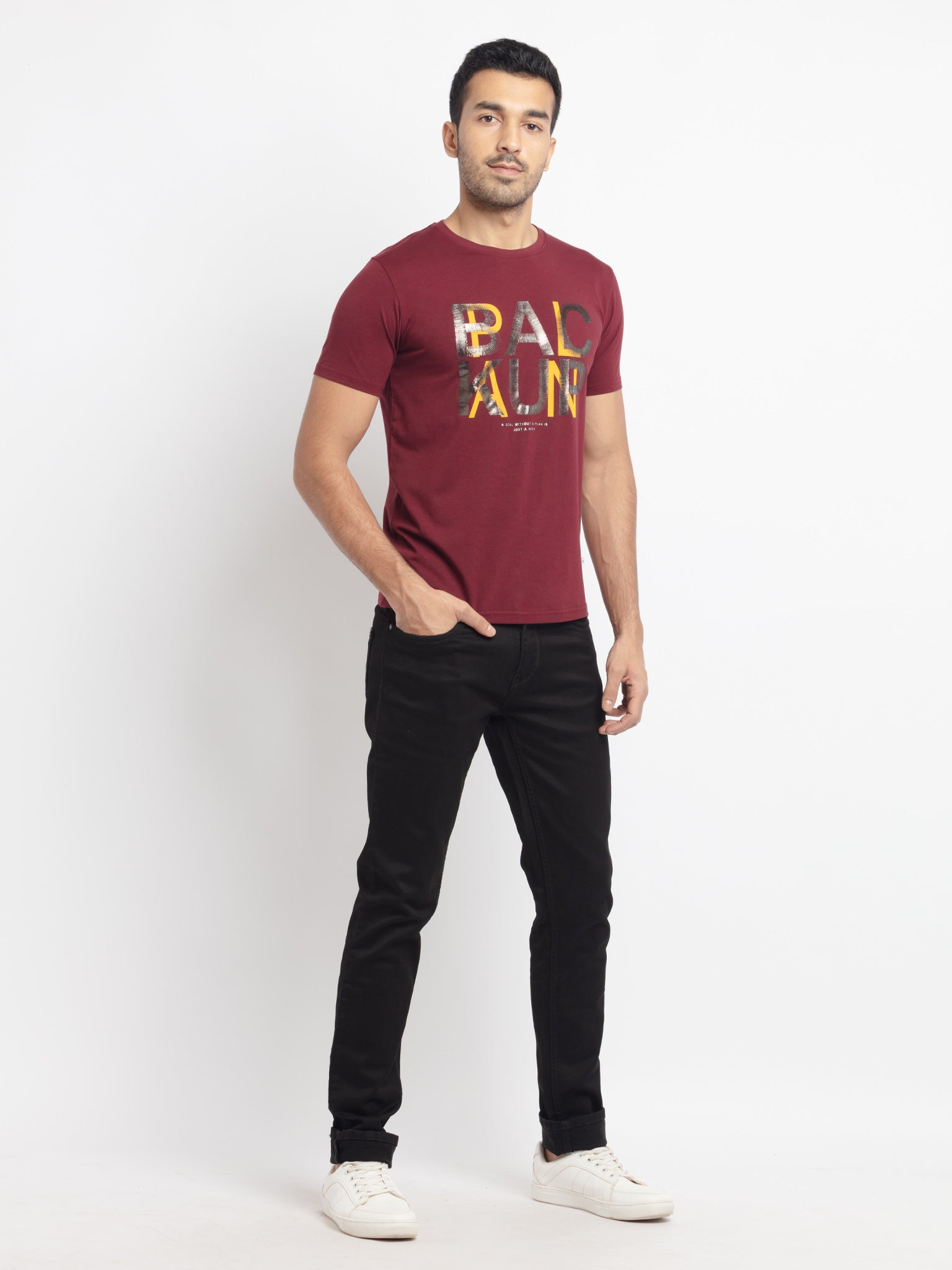 Mens Regular Fit Printed T-Shirt