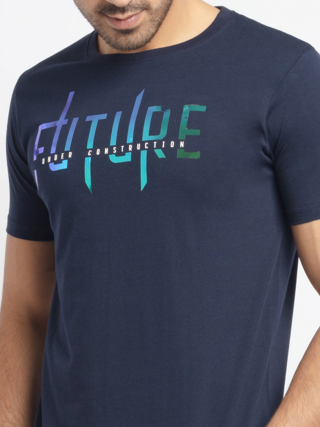 Mens Regular Fit Printed T-Shirt