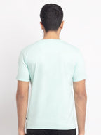 Mens Regular Fit Round Neck Printed T-Shirt
