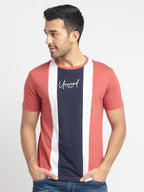 Status Quo |Printed Regular Fit Round Neck T-shirt - 3XL, 4XL, 5XL
